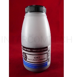 Тонер OKI B411/B431/MB461/MB471/MB491 Black (фл. 100г) B&W Premium (Tomoegawa) фас. Россия