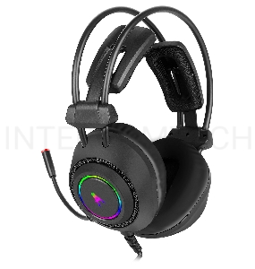 Наушники с микрофоном Oklick/Оклик HS-L830G черный 2.1м мониторные оголовье (GH-X17)