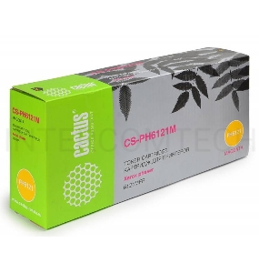Тонер Картридж Cactus CS-PH6121M (106R01474) пурпурный для Xerox Phaser 6121 (2600стр.)