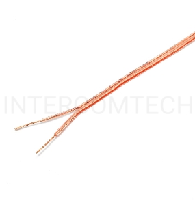 Акустический кабель Cablexpert CC-TC2x0,75-30M, прозрачный,  30 м, бухта