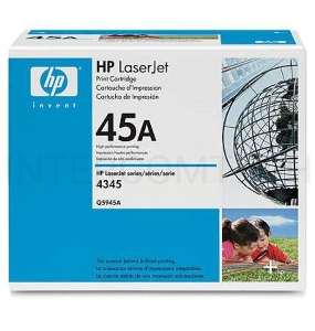 Тонер-картридж HP Q5945A черный для LJ 4345mfp 18 000 стр.