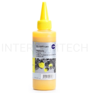 Чернила Cactus CS-I-EPT1284 желтый (100мл) Epson Stylus S22/SX125/SX420/SX425; Office BX305