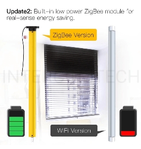 Привод MOES Motor ZC-AM25, Zigbee, DC 5В, 1600 мА