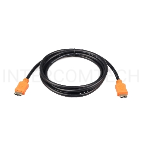 Кабель HDMI Gembird/Cablexpert , 1м, v1.4, 19M/19M, серия Light, черный, позол.разъемы, экран (CC-HDMI4L-1M)