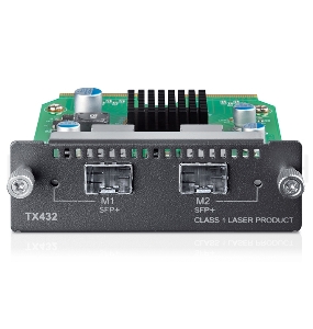 Модуль SFP TP-LINK  TX432 10-гигабитный 2-портовый модуль SFP+