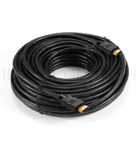 Кабель HDMI ExeGate EX-CC-HDMI-20.0F (19M/19M, 20м, v1.4b, ферритовые кольца, позолоченные контакты)