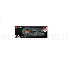 Клавиатура A4Tech Bloody B318 Black USB Multimedia Gamer LED (подставка для запястий)