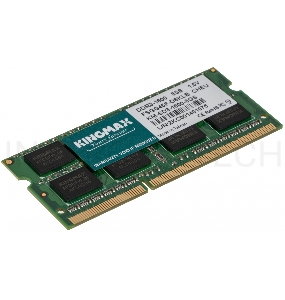 Память DDR3 8Gb 1600MHz Kingmax KM-SD3-1600-8GS RTL PC3-12800 CL11 SO-DIMM 204-pin