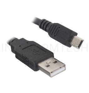 Кабель Gembird/Cablexpert CCP-USB22-AM5P-3 USB 2.0 Pro Кабель , 2xAM/miniBM 5P, 0.9м, экран, черный 