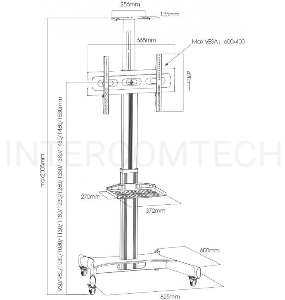 Подставка для телевизора Arm Media PT-STAND-11 черный 32