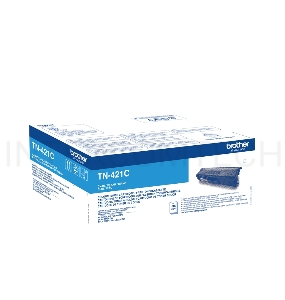 Тонер-картридж Brother TN-421C голубой для HLL8260CDW,DCPL8410CDW, MFC-L8690CDW 1 800 стр.
