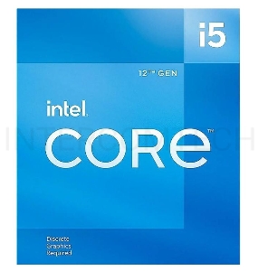 Процессор Intel Core i5-12400 (2.5GHz, 18MB, LGA1700) tray