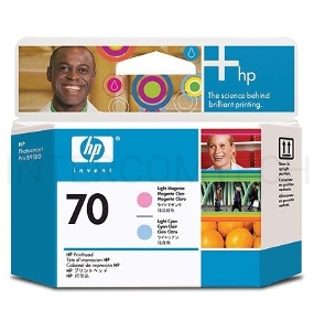 Картридж струйный HP 70 C9405A светло-пурпурный/светло-голубой печатающая головка для HP DJ Z2100/Z3100/PS Pro B9100