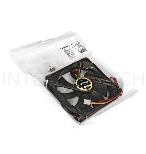 Вентилятор 12В DC ExeGate ExtraPower EP12025S3PM (120x120x25 мм, Sleeve bearing (подшипник скольжения), 3pin+Molex, 1800RPM, 28dBA)