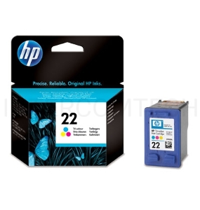 Картридж струйный HP 22 C9352AE многоцветный для HP DJ 3920/3940/PSC 1410 (165стр.)
