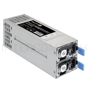 Серверный БП с резервированием 2U Redundant 2x1200W ExeGate EX292324RUS Industrial-RTS1200 (APFC, КПД 94% (80 PLUS Platinum), 4 cm fan, 24pin, 2x(4+4)pin, 2PCIe, 2SATA, 6IDE, Cable Management)