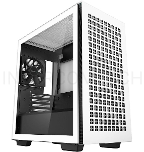 Корпус Deepcool CH370 белый без БП mATX 1x120mm 1xUSB2.0 1xUSB3.0 audio bott PSU