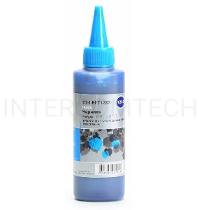 Чернила Cactus CS-I-EPT1282 голубой (100мл) Epson Stylus S22/SX125/SX420/SX425; Office BX305