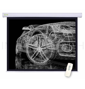 Экран Cactus 150x150см Motoscreen CS-PSM-150x150 1:1 настенно-потолочный рулонный белый (моторизованный привод)
