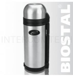 Термос BIOSTAL NG-1800-1 1.8л, универс,нерж.,ручка,рем.для переноски,крышка-чашка и доп.пласт.чашка (в уп. 12 шт)&