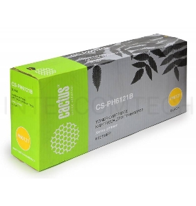 Тонер Картридж Cactus CS-PH6121B (106R01469) черный для Xerox Phaser 6121 (2600стр.)