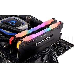 Память оперативная Corsair DDR4, 3600MHz 32GB 4x8GB DIMM, Unbuffered, 18-22-22-42, XMP 2.0, VENGEANCE RGB PRO Heatspreader, RGB LED, 1.35V