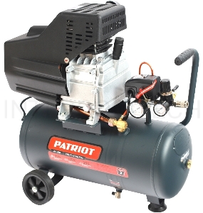 Компрессор Patriot поршневой масляный Professional 24-320, 320 л/мин, 8 бар, 2000 Вт, 24 л, быстросъемный 1/4