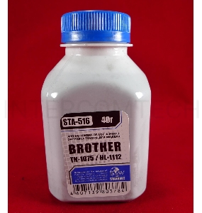 Тонер Brother TN 1075/1070/1060/1050/1040/1030/1020/1010/1000 HL-1112/1110/1111/1118 (фл,40г) B&W Standart фас. Россия