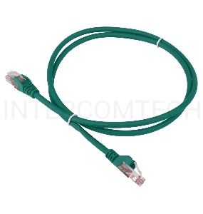 Патч-корд LANMASTER LSZH UTP кат.6, 5.0 м, зеленый