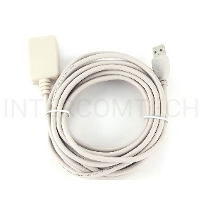 Кабель Gembird UAE016 USB 2.0 кабель удлинительный !!!Активный!!! 4.5м AM/AF 