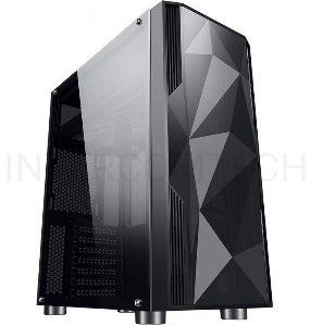 Корпус Formula F-3401 (V1) черный без БП ATX 3x120mm 2xUSB2.0 1xUSB3.0 audio bott PSU