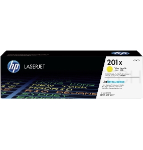 Тонер Картридж HP 201X CF402X желтый для HP CLJ Pro M252/M277 (2300стр.)