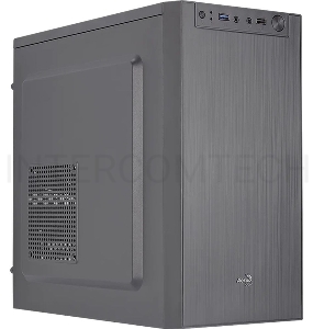 Корпус Aerocool Cs-108-S-BK-v1 (mATX, без БП, USB3.0 x1, USB2.0 x1, 8cm black fan x1)