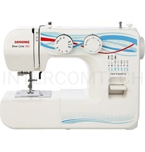 Швейная машина Janome Sew Line 300 белый