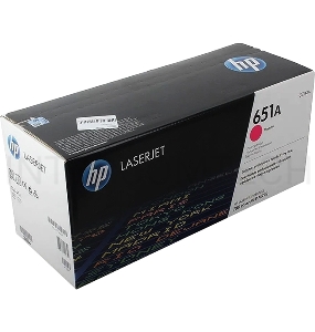 Тонер-картридж HP CE343A 651A пурпурный для LaserJet 700 Color MFP 775 16000стр.