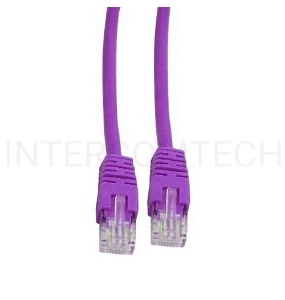 Патч-корд UTP Cablexpert кат.5e, 5м, литой, многожильный (фиолетовый)