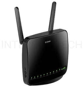 Беспроводной маршрутизатор/роутер D-Link DWR-956/4HDB1E  AC1200 с поддержкой 4G LTE, портами Gigabit Ethernet и 1 FXS-портом