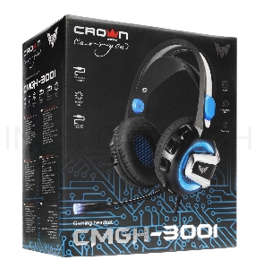 Гарнитура игровая CROWN CMGH-3001 Black&blue