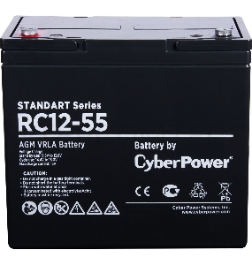 Батарея SS CyberPower Standart series RC 12-55 / 12V 55 Ah