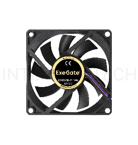 Вентилятор ExeGate EX288924RUS EX08015B4P-PWM (80x80x15 мм, 2-Ball (двойной шарикоподшипник), 4pin, PWM, 24dBA)