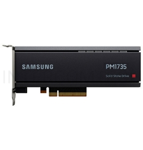 Твердотельный накопитель Samsung SSD 6400GB PM1735 HHHL PCIe Gen4 x8 R/W 8000/3800 MB/s 1 500 000/250 000 IOPs DWPD3 5Y