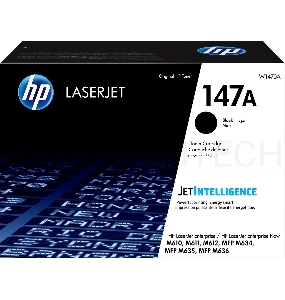 Картридж лазерный HP 147A W1470A черный (10500стр.) для HP LaserJet M610dn