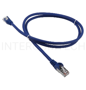 Патч-корд LANMASTER LSZH FTP кат.5e, 5.0 м, синий