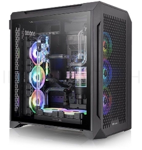 Корпус Thermaltake CTE C700 Air черный без БП ATX 3x140mm 2xUSB3.0 1xUSB3.1 audio bott PSU