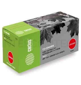 Тонер Картридж Cactus CS-C040HBK черный (12500стр.) для Canon LBP 710CX/712CX