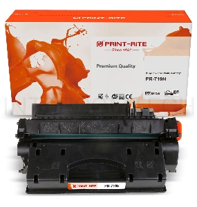Картридж лазерный Print-Rite TFC824BPU1J PR-719H 719H черный (6400стр.) для Canon MF5840dni-Sensys/MF5880dni; LBP6300i/6650i