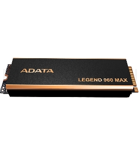 Твердотельный накопитель ADATA SSD LEGEND 960 MAX, 4000GB, M.2(22x80mm), NVMe 1.4, PCIe 4.0 x4, 3D NAND, R/W 7400/6800MB/s, IOPs 700 000/550 000, TBW 3120, DWPD 0.43, with BIG Heat Spreader (5 лет)
