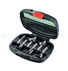 Набор фрез по дереву Bosch 6 НМ-SET (2607019463) d(посад.)=8мм (фрезерные пилы)