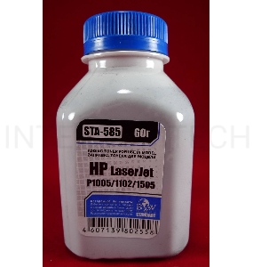 Тонер HP LJ P1005/06/1102/1120/1505/22/66/1606/LBP-3010/3250 (фл.60г) B&W Standart фас России