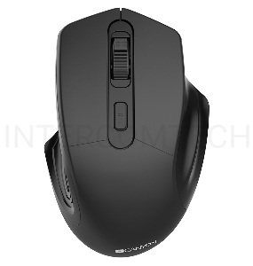 Мышь CANYON 2.4GHz Wireless Optical Mouse with 4 buttons, DPI 800/1200/1600, Black, 115*77*38mm, 0.064kg